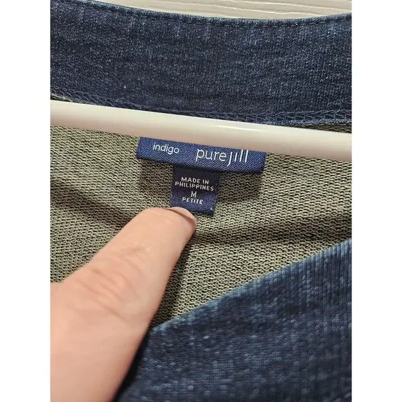 J. Jill Blue Midi Dress - Picture 2 of 6